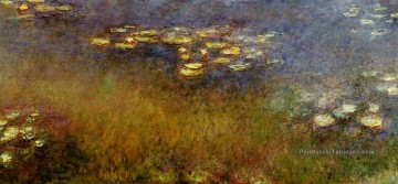  claude art - Panneau central Agapanthus Claude Monet